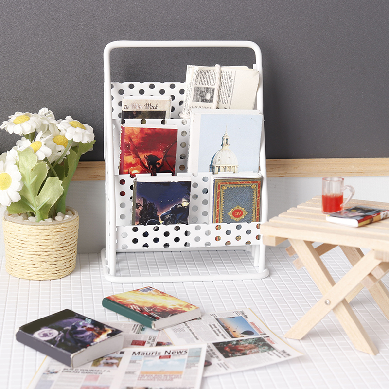 1:12 Dollhouse Iron Storage Ra - Home Decor Furniture 评论和价格