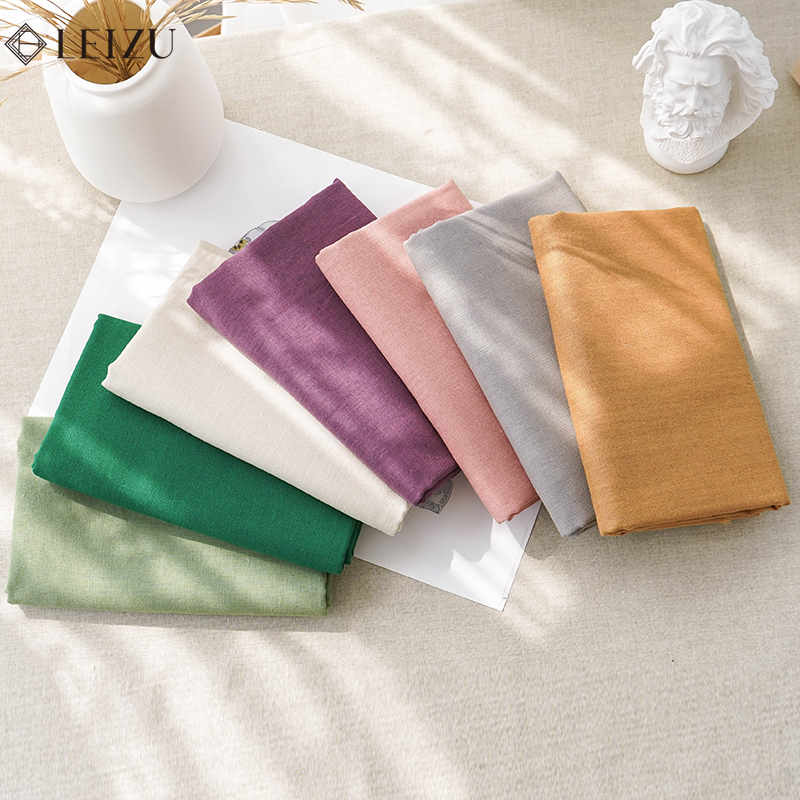 0.5/1/2 Yard Solid Color Cotto - Linen Table Runner 评论和价格