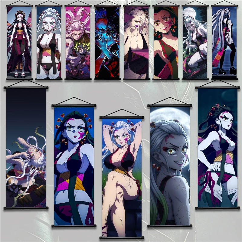 Demon Slayer Daki Hanging Scro - Home Decor Wall Art 评论和价格