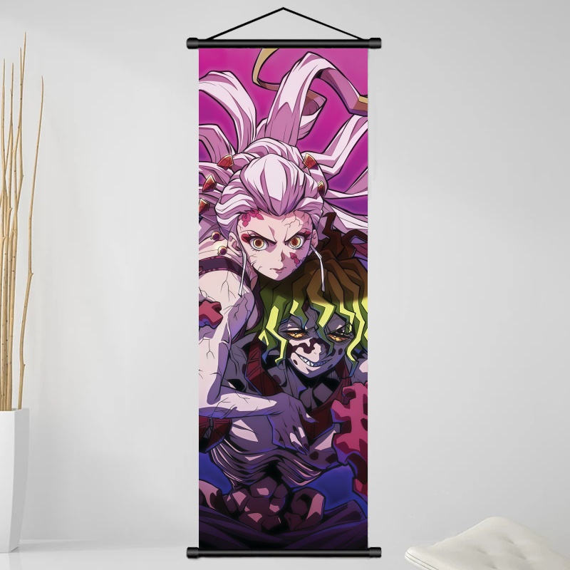 Demon Slayer Daki Hanging Scro - Home Decor Wall Art 评论和价格