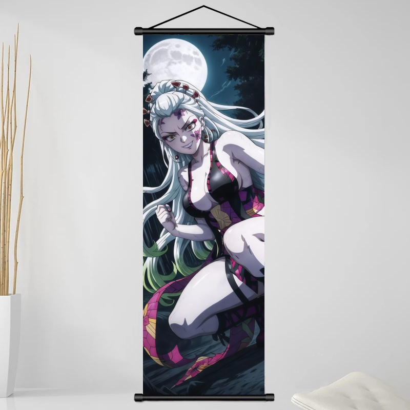 Demon Slayer Daki Hanging Scro - Home Decor Wall Art 评论和价格