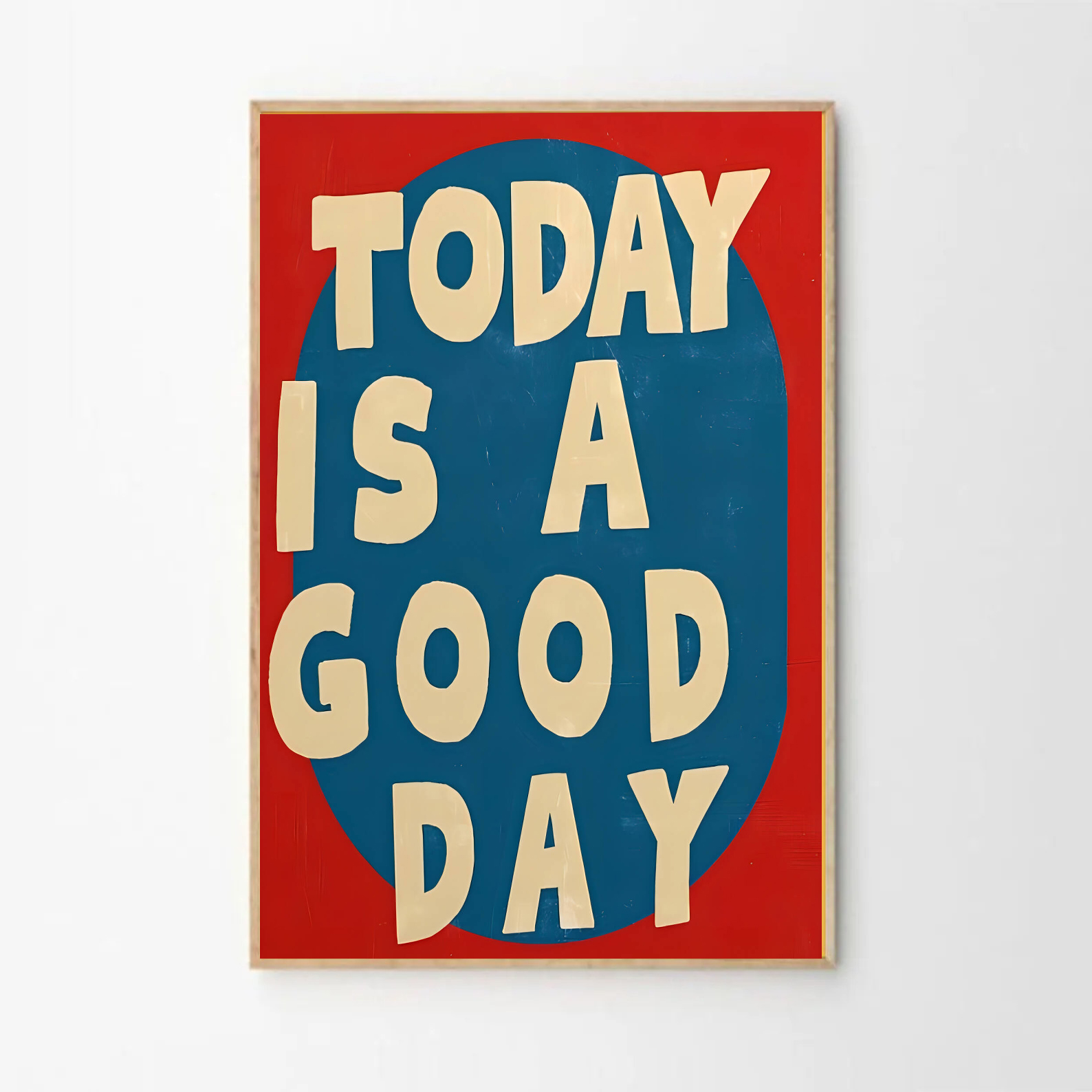 Retro Today Is A Good Day Quot - Home Decor Quotes 评论和价格