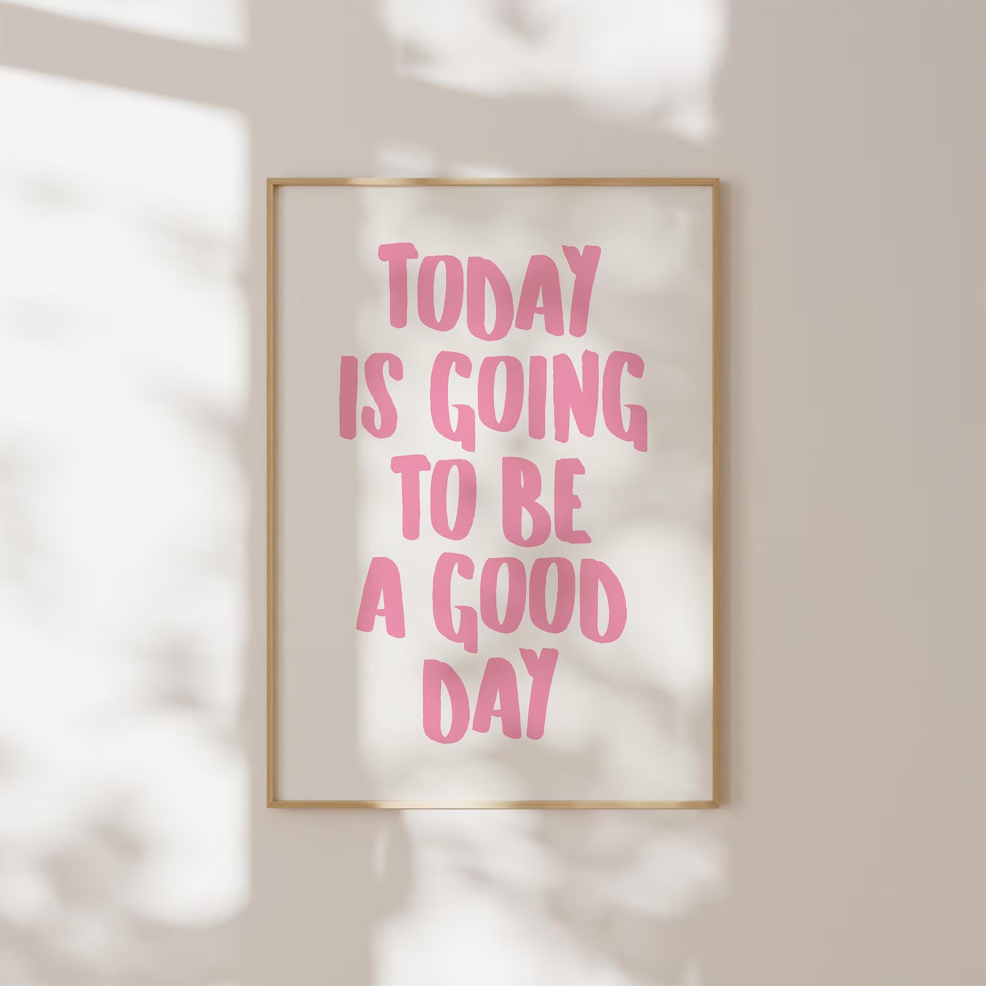 Retro Today Is A Good Day Quot - Home Decor Quotes 评论和价格