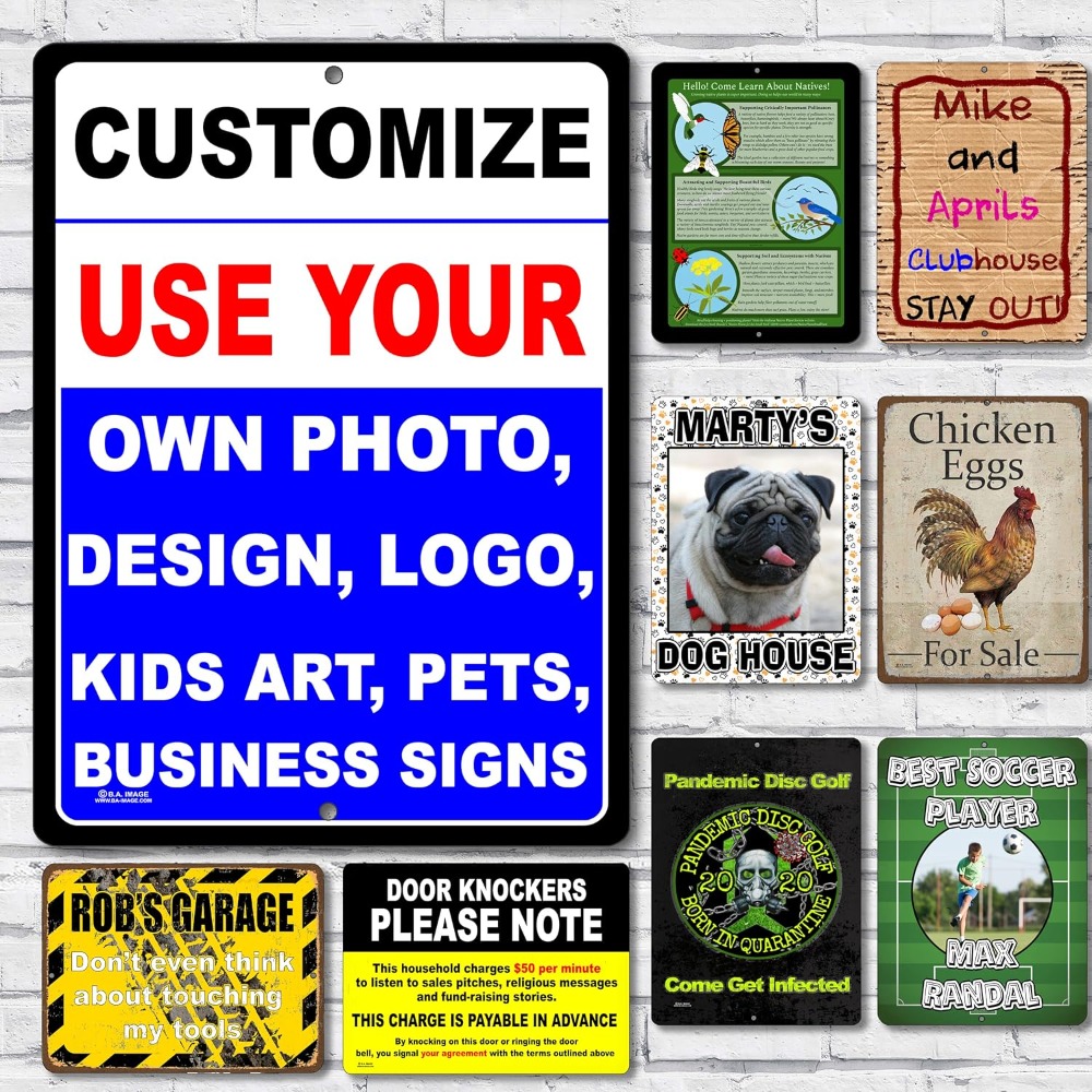 Personalized Custom Aluminum M - Home Decor Free Images 评论和价格