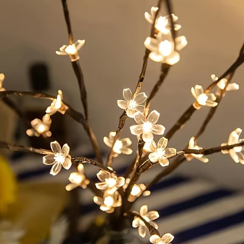 1/2PC 20LED Cherry Blossom Tre - Home Decor Furniture 评论和价格