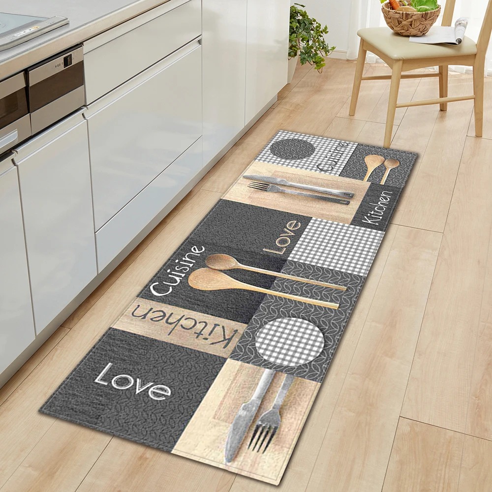 Kitchen Floor Mat Anti-slip Ca - Home Decor Game Online 评论和价格