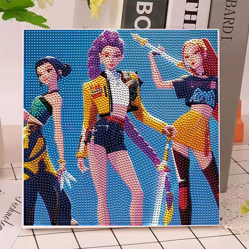 Anime Gilrs Lumi Mila Zoi K-po - Home Decor Furniture 评论和价格