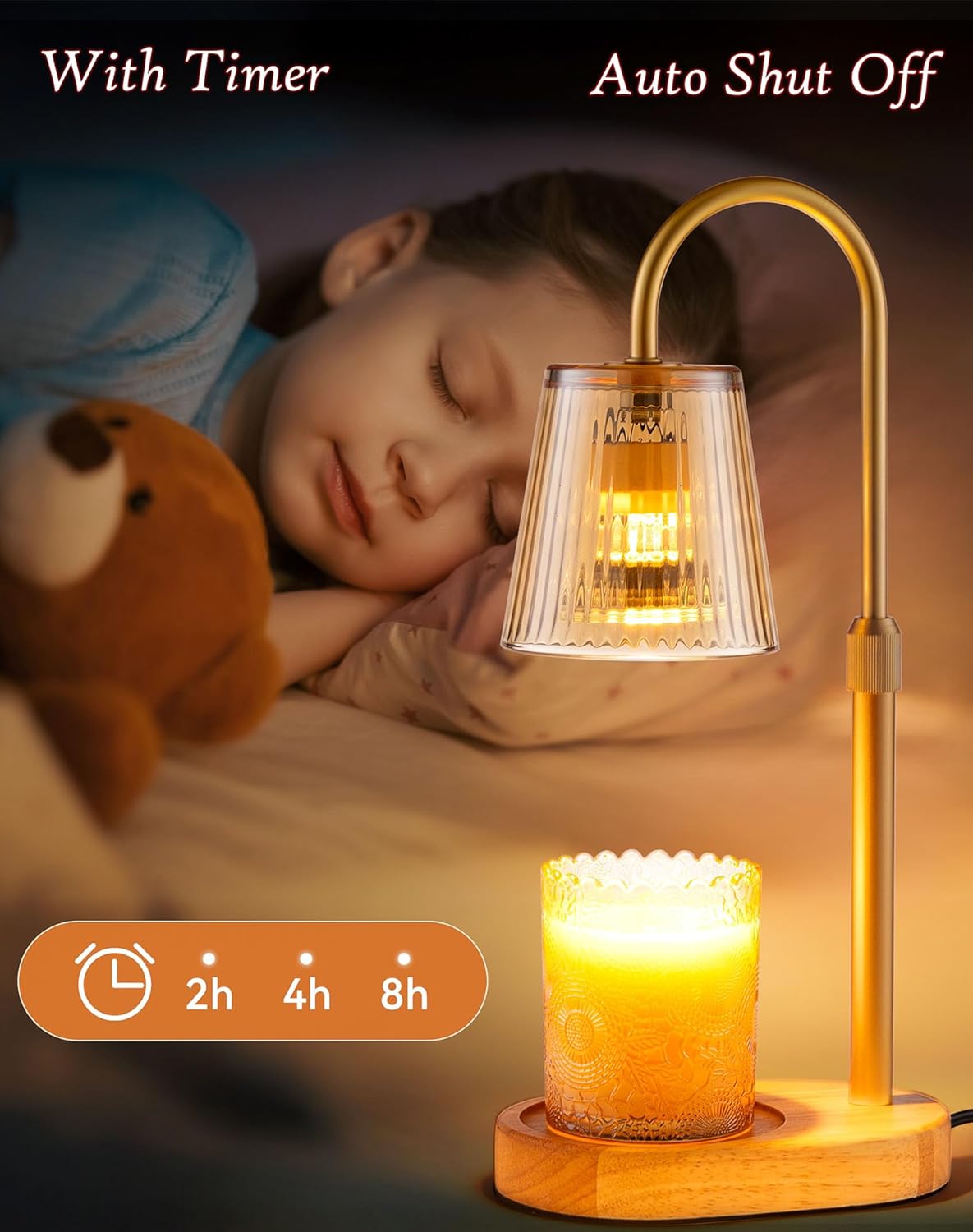 Adjustable Candle Warmer Lamp  - Home Decor Free Images 评论和价格