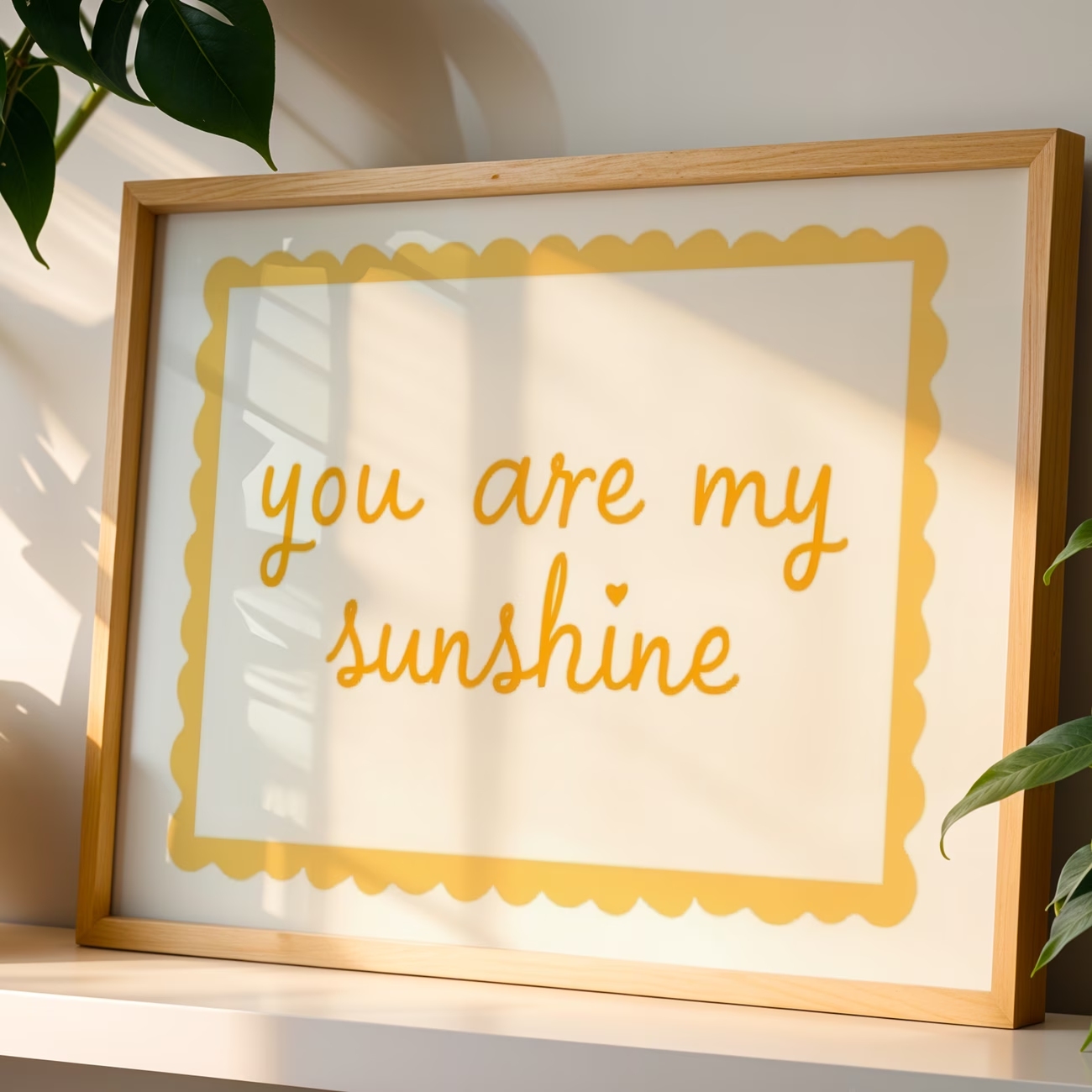 Modern You Are My Sunshine Quo - Home Decor Quotes 评论和价格