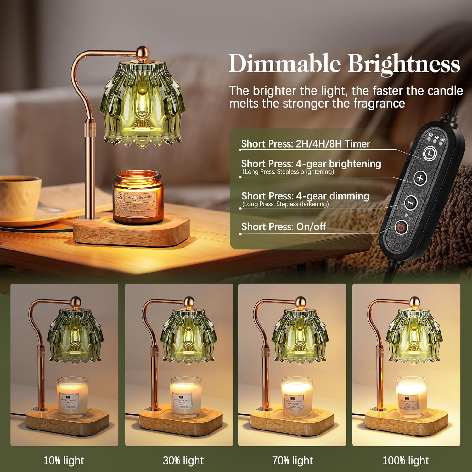 Candle Warmer Lamp with Timer  - Home Decor Free Images 评论和价格