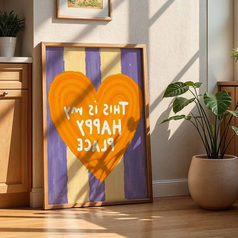 Modern,Retro This Is My Happy  - Home Decor Quotes 评论和价格