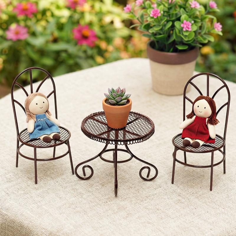 1/3Pcs Dollhouse Garden Displa - Home Decor Furniture 评论和价格