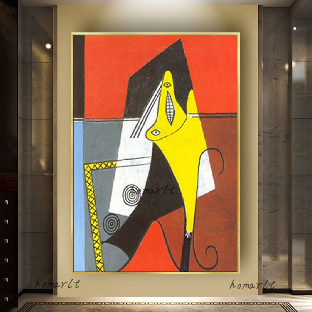 1pc Frameless Canvas Painting  - Home Decor Color Palettes 评论和价格