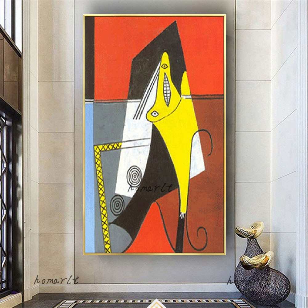1pc Frameless Canvas Painting  - Home Decor Color Palettes 评论和价格