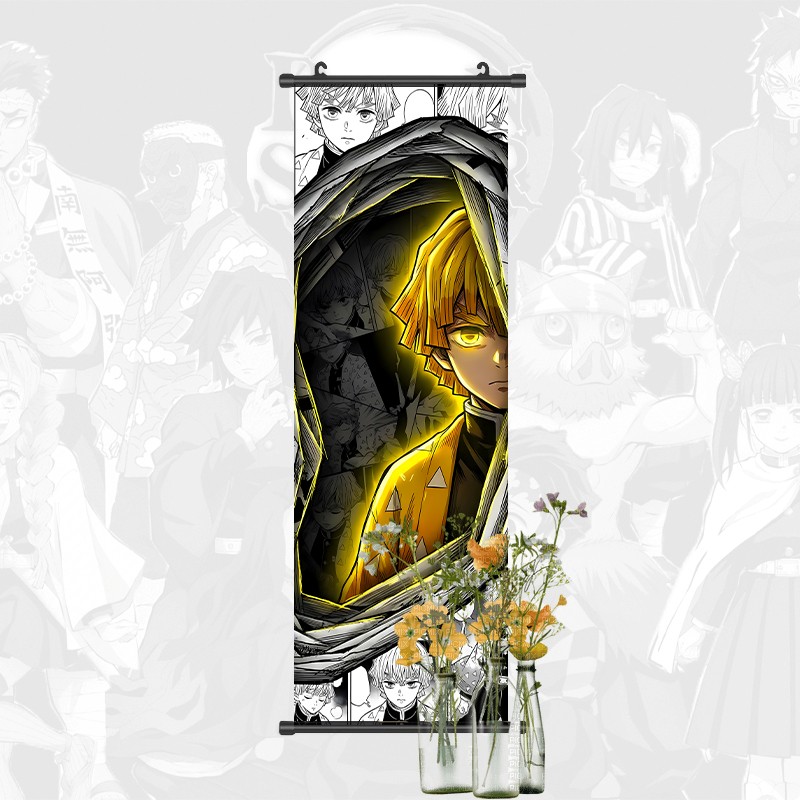 Amine Canvas Scroll Wall Hangi - Home Decor Accessories 评论和价格