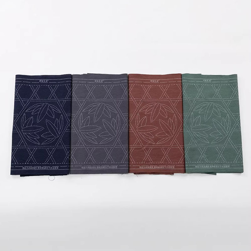 Pre-Printed Sashiko Fabric for - Linen Table Runner 评论和价格
