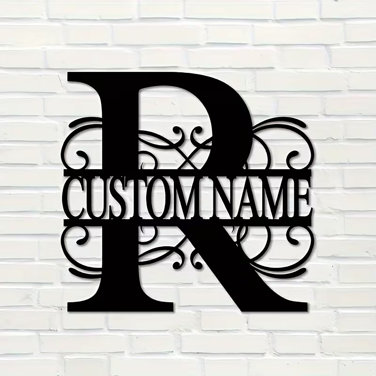 Classic Custom Monogram Metal  - Home Decor Furniture 评论和价格