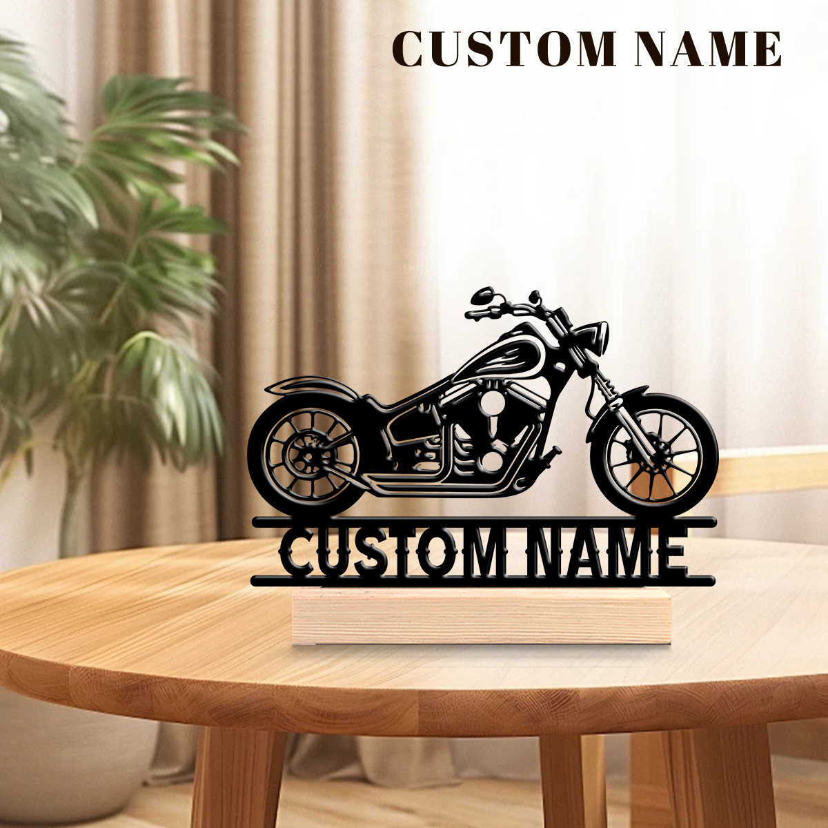 1Pc Csutom Name Road Motorbike - Home Decor Accessories 评论和价格