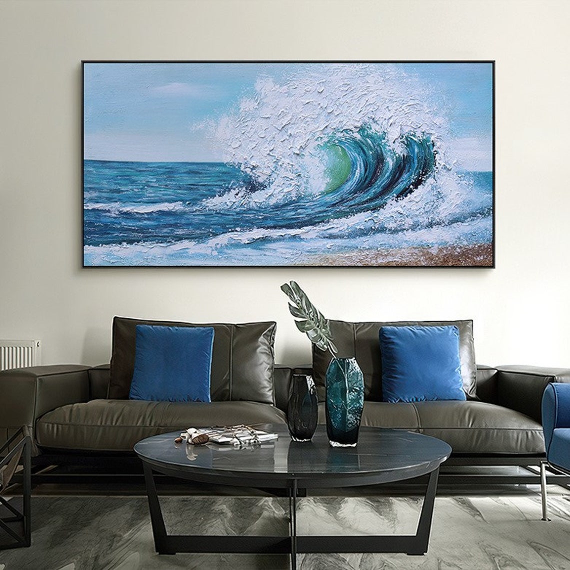 Waves Modern  Large Palette Kn - Home Decor Color Palettes 评论和价格