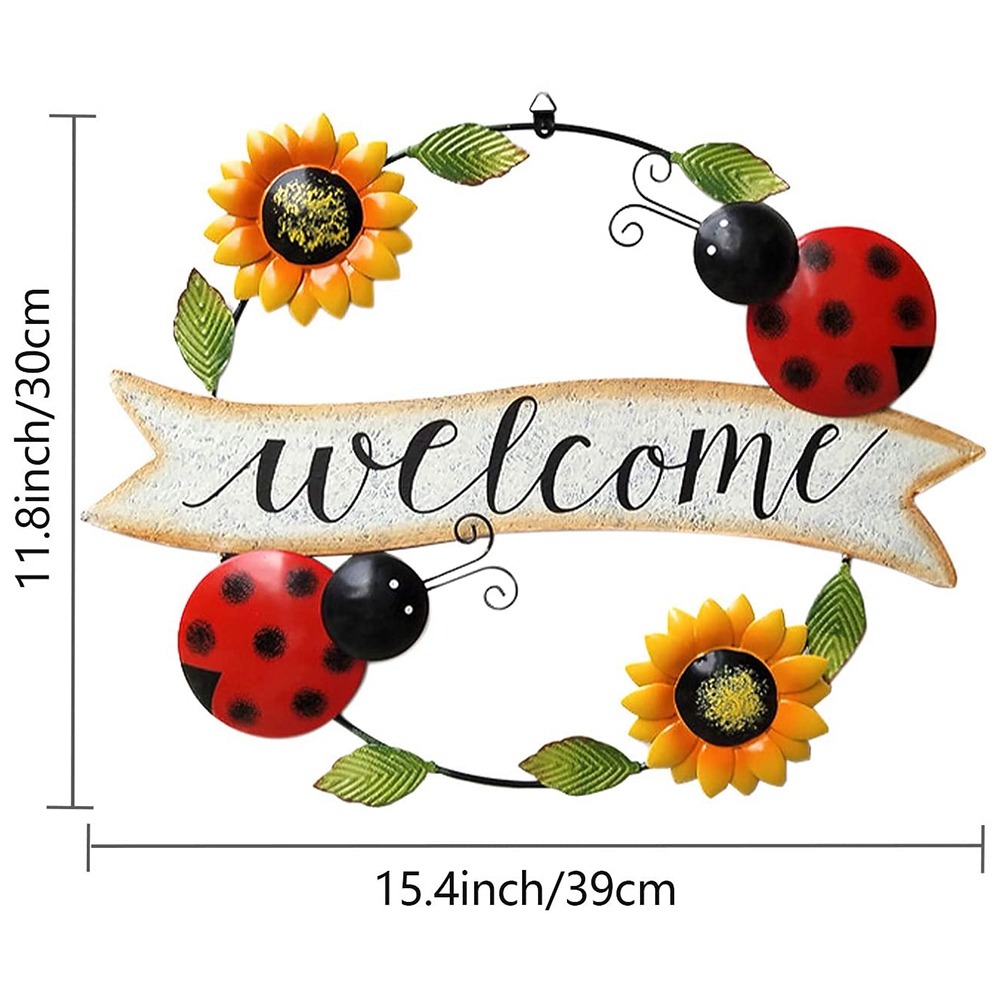2025 Trend Metal Sunflower Wel - Home Decor Trends 2025 评论和价格