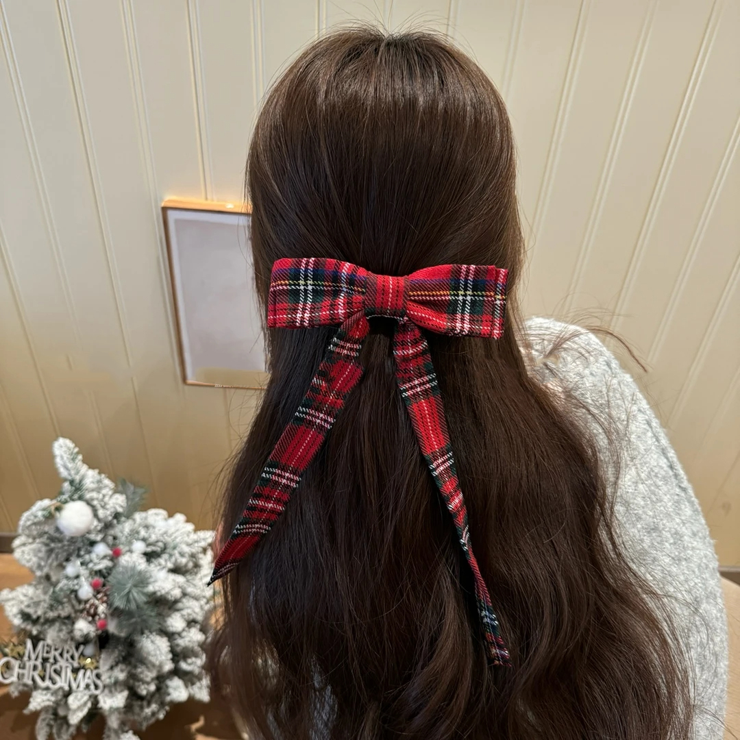 2025 Elegant Plaid Ribbon Bow  - Home Decor Trends 2025 评论和价格